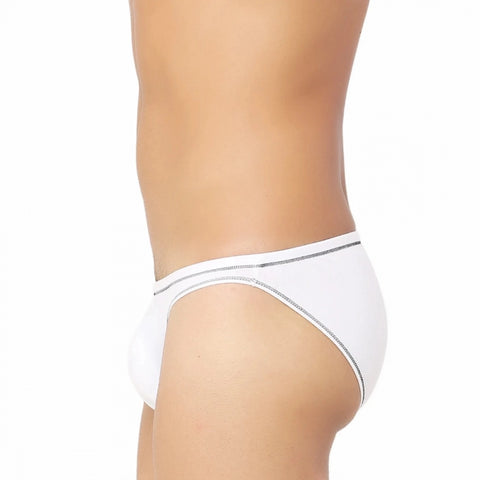 Generic Men's Bamboo Spandex Briefs Underwear (White) Generic Men's Bamboo Spandex Briefs Underwear (White)