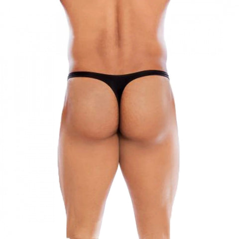 Generic Men's Cotton Spandex Comfy Thong Brief Underwear (Black) Generic Men's Cotton Spandex Comfy Thong Brief Underwear (Black)