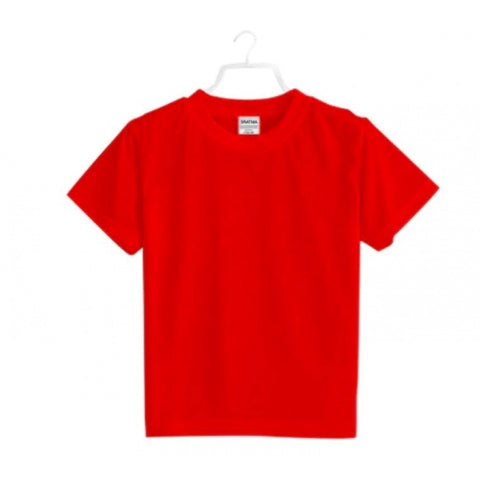 Generic Boys Cotton Plain Half Sleeve TShirt (Red) Generic Boys Cotton Plain Half Sleeve TShirt (Red)