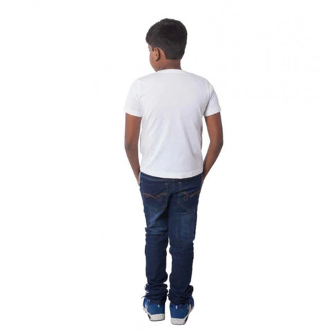 Generic Boys Cotton Will Be Cool Half Sleeve TShirt (White) Generic Boys Cotton Will Be Cool Half Sleeve TShirt (White)