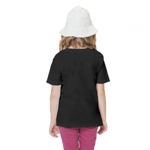 Generic Girls Cotton Baby Shark Half Sleeve TShirt (Black) Generic Girls Cotton Baby Shark Half Sleeve TShirt (Black)