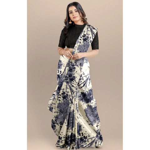 Generic Women's Joya Silk Saree with Blouse (Black, 5-6 Mtrs) Generic Women's Joya Silk Saree with Blouse (Black, 5-6 Mtrs)