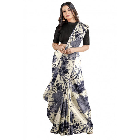 Generic Women's Joya Silk Saree with Blouse (Black, 5-6 Mtrs) Generic Women's Joya Silk Saree with Blouse (Black, 5-6 Mtrs)
