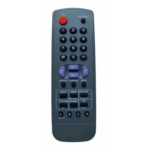 Generic CRT TV Remote No. URC128, Compatible with Sharp CRT TV Remote (Exactly Same Remote will Only Work) Generic CRT TV Remote No. URC128, Compatible with Sharp CRT TV Remote (Exactly Same Remote will Only Work)