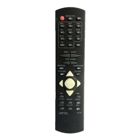 Generic Remote No. VC121, 200A, 200C, Compatible with Videocon CRT TV Remote Control (Exactly Same Remote will Only Work) Generic Remote No. VC121, 200A, 200C, Compatible with Videocon CRT TV Remote Control (Exactly Same Remote will Only Work)