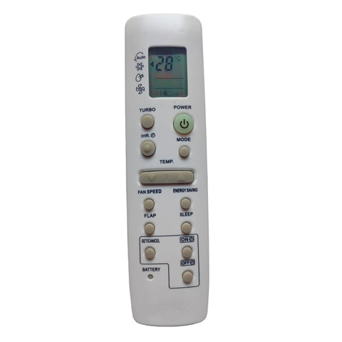 Generic Remote No. 182, Compatible with Onida AC Remote Control (Exactly Same Remote will Only Work) Generic Remote No. 182, Compatible with Onida AC Remote Control (Exactly Same Remote will Only Work)