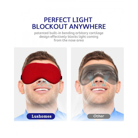 Generic Solid Lycra Foam Eyemasks (Red) Generic Solid Lycra Foam Eyemasks (Red)