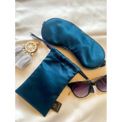 Generic Solid Satin Silk Eyemasks (Navy Blue) Generic Solid Satin Silk Eyemasks (Navy Blue)
