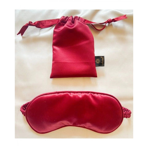 Generic Solid Satin Silk Eyemasks (Maroon) Generic Solid Satin Silk Eyemasks (Maroon)