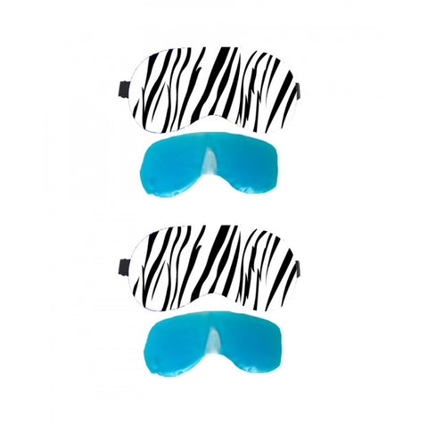 Generic Striped Printed Polyester Eyemasks (Black and white) Generic Striped Printed Polyester Eyemasks (Black and white)