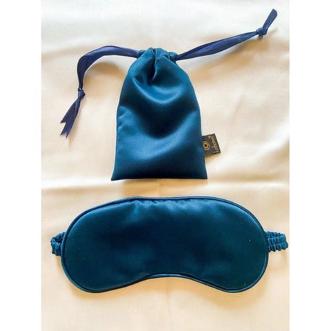 Generic Solid Satin Silk Eyemasks (Navy Blue) Generic Solid Satin Silk Eyemasks (Navy Blue)