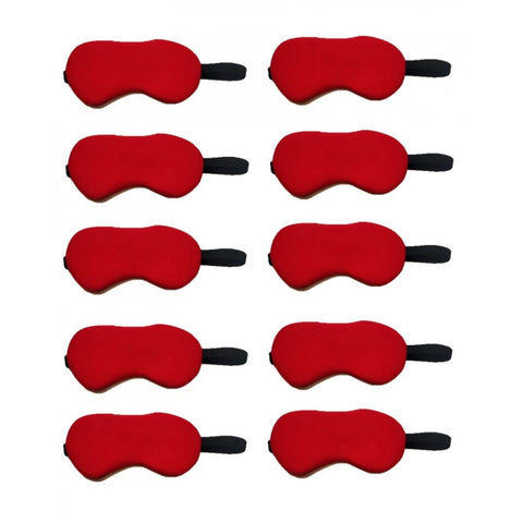 Generic Solid Lycra Foam Eyemasks (Red) Generic Solid Lycra Foam Eyemasks (Red)