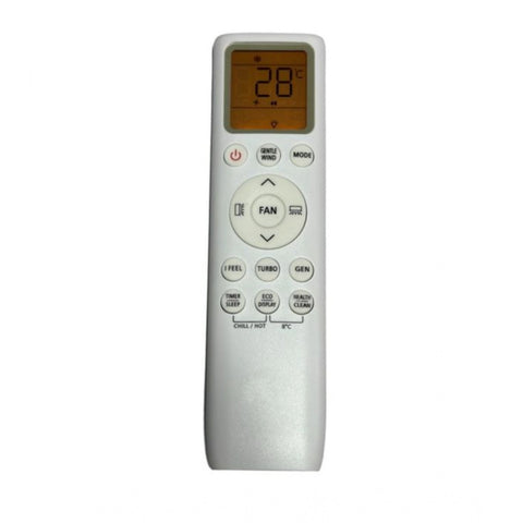 Generic AC Remote No. 241A Compatible-Replacement for TCL AC Remote Control (White) Generic AC Remote No. 241A Compatible-Replacement for TCL AC Remote Control (White)