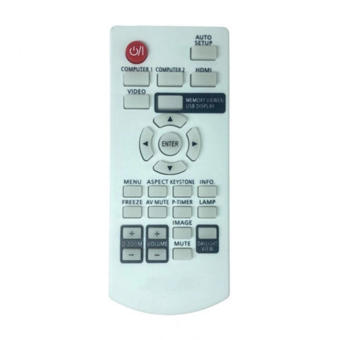Generic Projector Remote No. 1095 Compatible-Replacement for Panasonic Projector Remote (White) Generic Projector Remote No. 1095 Compatible-Replacement for Panasonic Projector Remote (White)
