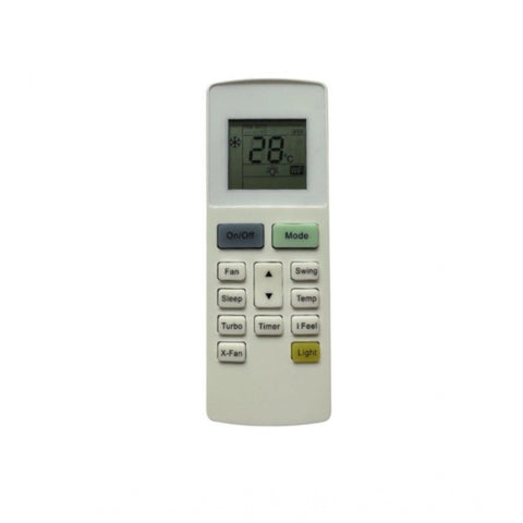 Generic AC Remote No. 222A Compatible-Replacement for Onida AC Remote Control (White) Generic AC Remote No. 222A Compatible-Replacement for Onida AC Remote Control (White)