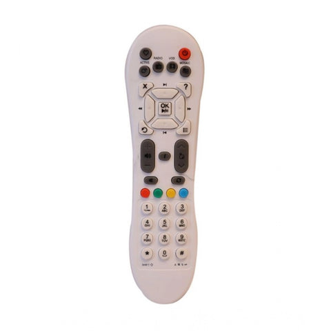 Generic DTH Remote No. 125 Compatible-Replacement for Videocon DTH Set Top Box Remote (White) Generic DTH Remote No. 125 Compatible-Replacement for Videocon DTH Set Top Box Remote (White)