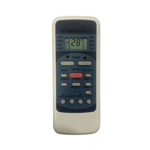 Generic AC Remote No. 12 Compatible-Replacement for Voltas AC Remote Control (White) Generic AC Remote No. 12 Compatible-Replacement for Voltas AC Remote Control (White)