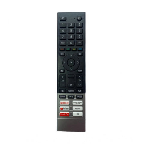 Generic Smart TV Remote No. 1071 with Netflix- YouTube- Prime Video Function- Compatible-Replacement for Toshiba Smart TV LCD-LED Remote Control (Black) Generic Smart TV Remote No. 1071 with Netflix- YouTube- Prime Video Function- Compatible-Replacement for Toshiba Smart TV LCD-LED Remote Control (Black)