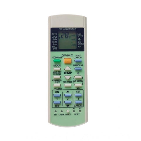 Generic AC Remote No. 187 Compatible-Replacement for Panasonic Inverter AC Remote Control (White) Generic AC Remote No. 187 Compatible-Replacement for Panasonic Inverter AC Remote Control (White)