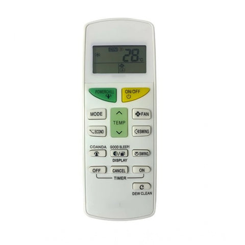 Generic AC Remote No. 132L Compatible-Replacement for Daikin AC Remote Control (White) Generic AC Remote No. 132L Compatible-Replacement for Daikin AC Remote Control (White)