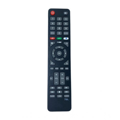 Generic Smart TV Remote No. 1092 with YouTube Functions- Compatible-Replacement for Akai Smart TV LCD-LED Remote Control (Black) Generic Smart TV Remote No. 1092 with YouTube Functions- Compatible-Replacement for Akai Smart TV LCD-LED Remote Control (Black)