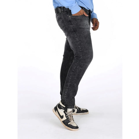 Generic Men's Cotton Blended Solid Plus Size Jeans (Grey) Generic Men's Cotton Blended Solid Plus Size Jeans (Grey)