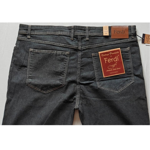 Generic Men's Cotton Blended Solid Plus Size Jeans (Dark Grey) Generic Men's Cotton Blended Solid Plus Size Jeans (Dark Grey)