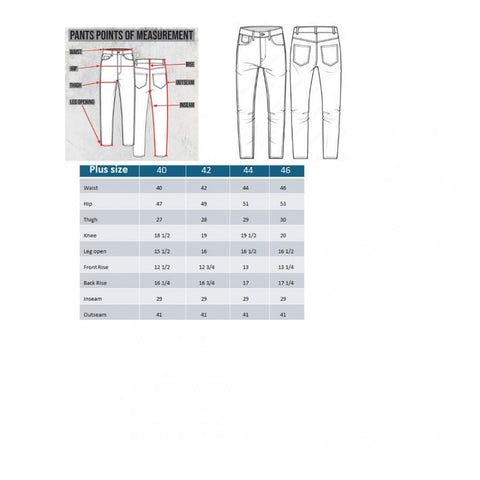 Generic Men's Cotton Blended Solid Plus Size Jeans (Grey) Generic Men's Cotton Blended Solid Plus Size Jeans (Grey)