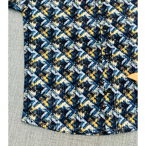 Generic Boy's Cotton Blend Printed Short Sleeve Shirt (MultiColor) Generic Boy's Cotton Blend Printed Short Sleeve Shirt (MultiColor)