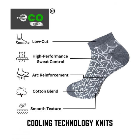 Generic 3_Pair Set Unisex Casual Cotton Printed Low Cut Socks (Multicolor) Generic 3_Pair Set Unisex Casual Cotton Printed Low Cut Socks (Multicolor)