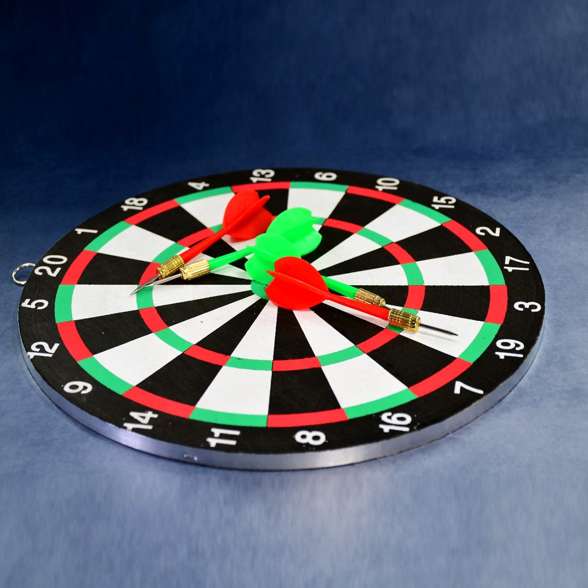 Double-faced dart board set