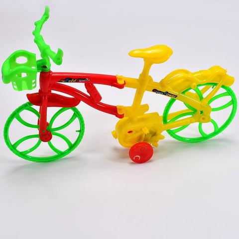 Foldable kids bicycle toy in blue