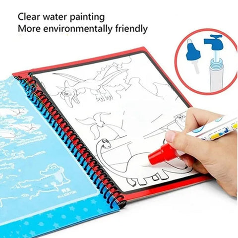 Magic water coloring board for children