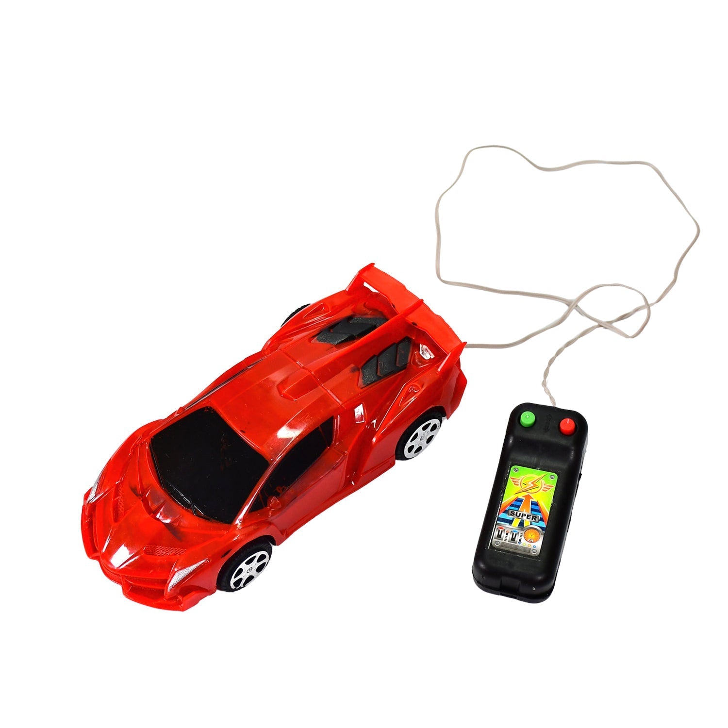 Toy racing car with remote control