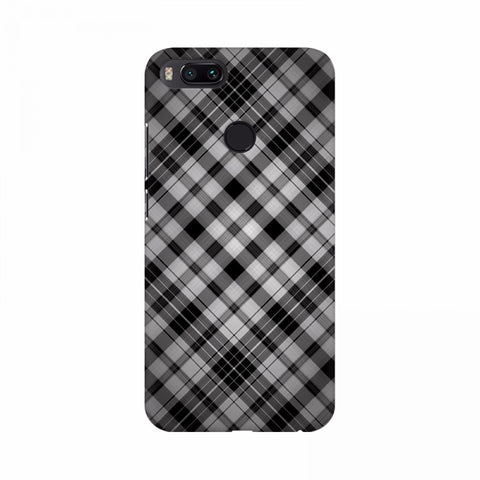 Black and white neet Texture Design Mobile Case Cover