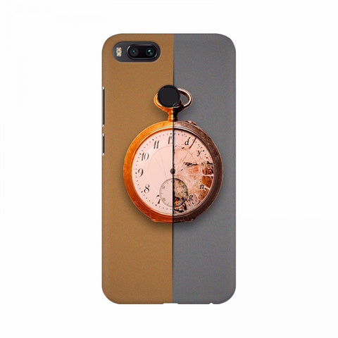 Two Dimentional clock Mobile Case Cover