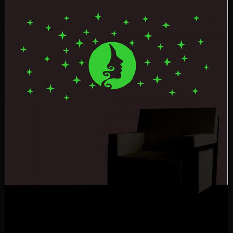 Generic Green Radium Sticke Wall Sticker