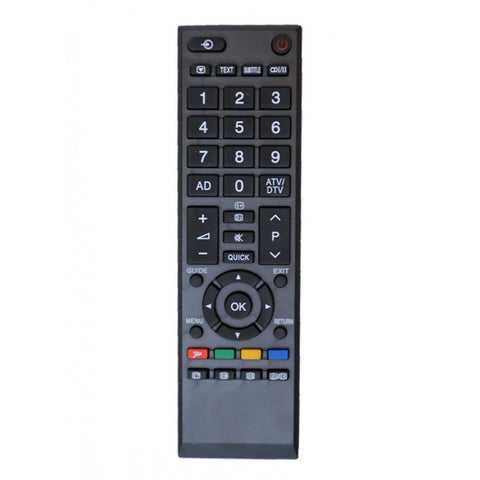 Generic LCD_LED Remote No. 90334, Compatible With Toshiba LCD_LED TV Remote Control_Old Remote Functions Must Be Exactly Same (Color:Multi)
