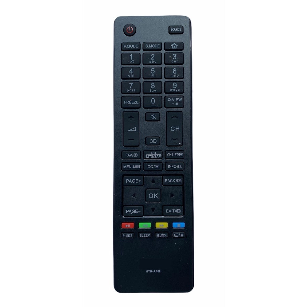 Generic LED/LCD Remote No. 18H, Compatible with Haier LCD/LED TV Remote Control (Exactly Same Remote will Only Work)