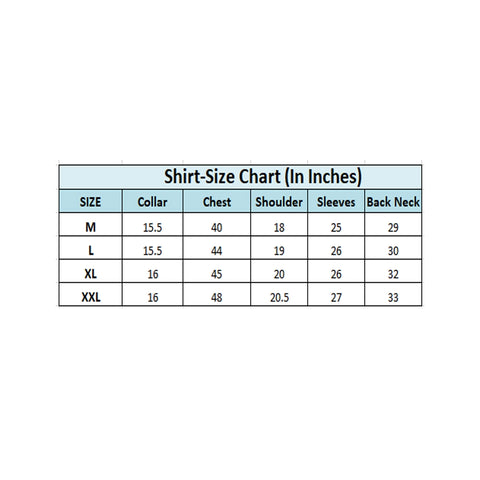 Generic Men's Cotton Blended Printed Full Sleeve Shirt (White-Red)