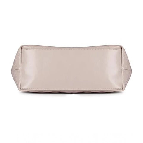 Generic Women's Polyurethane Textured  Shoulder Bag (lavender)