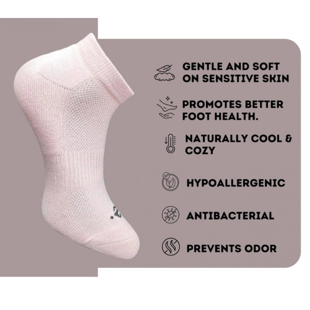 Generic 3_Pair Set Unisex Casual Cotton Printed Low Cut Socks (Multicolor)