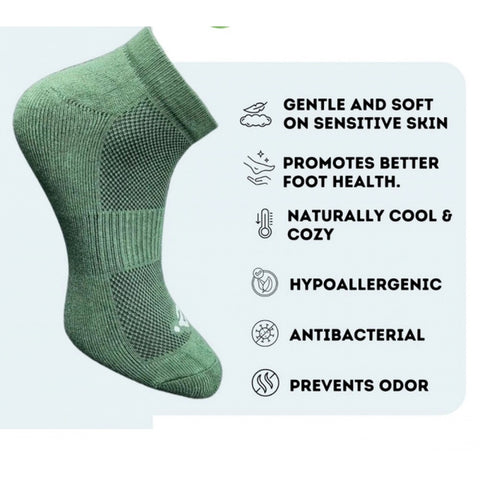 Generic 3_Pair Set Unisex Casual Cotton Printed Low Cut Socks (Multicolor)