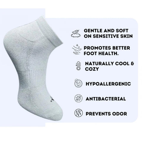 Generic 3_Pair Set Unisex Casual Cotton Printed Low Cut Socks (Multicolor)