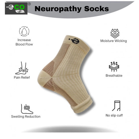 Generic 3_Pair Set Unisex Casual Cotton Printed Ankle Length Support Socks (Multicolor)