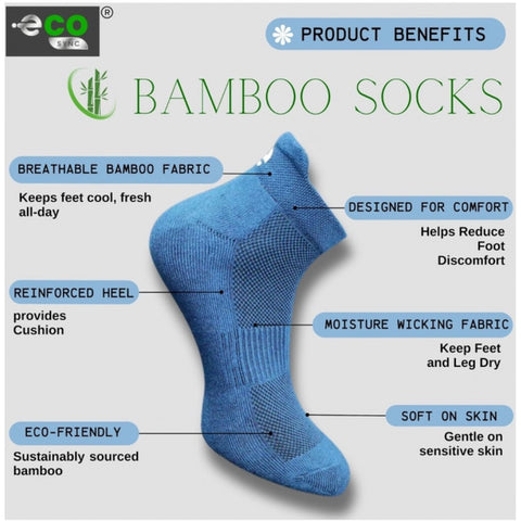 Generic 4_Pair Set Unisex Casual Cotton Printed Ankle Length Socks (Multicolor)