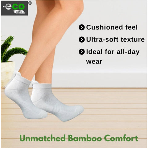 Generic 4_Pair Set Unisex Casual Cotton Printed Ankle Length Socks (Multicolor)