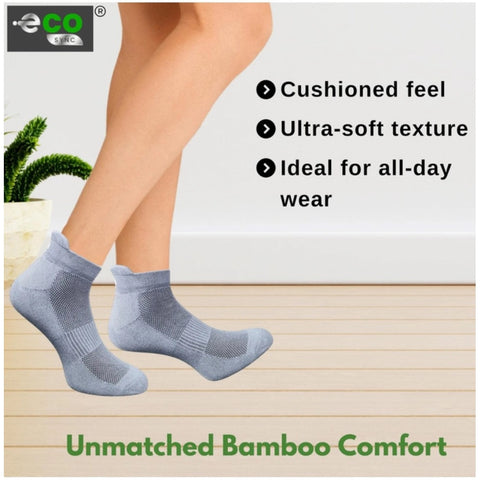 Generic 4_Pair Set Unisex Casual Cotton Printed Ankle Length Socks (Multicolor)