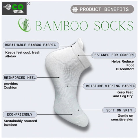 Generic 4_Pair Set Unisex Casual Cotton Printed Ankle Length Socks (Multicolor)