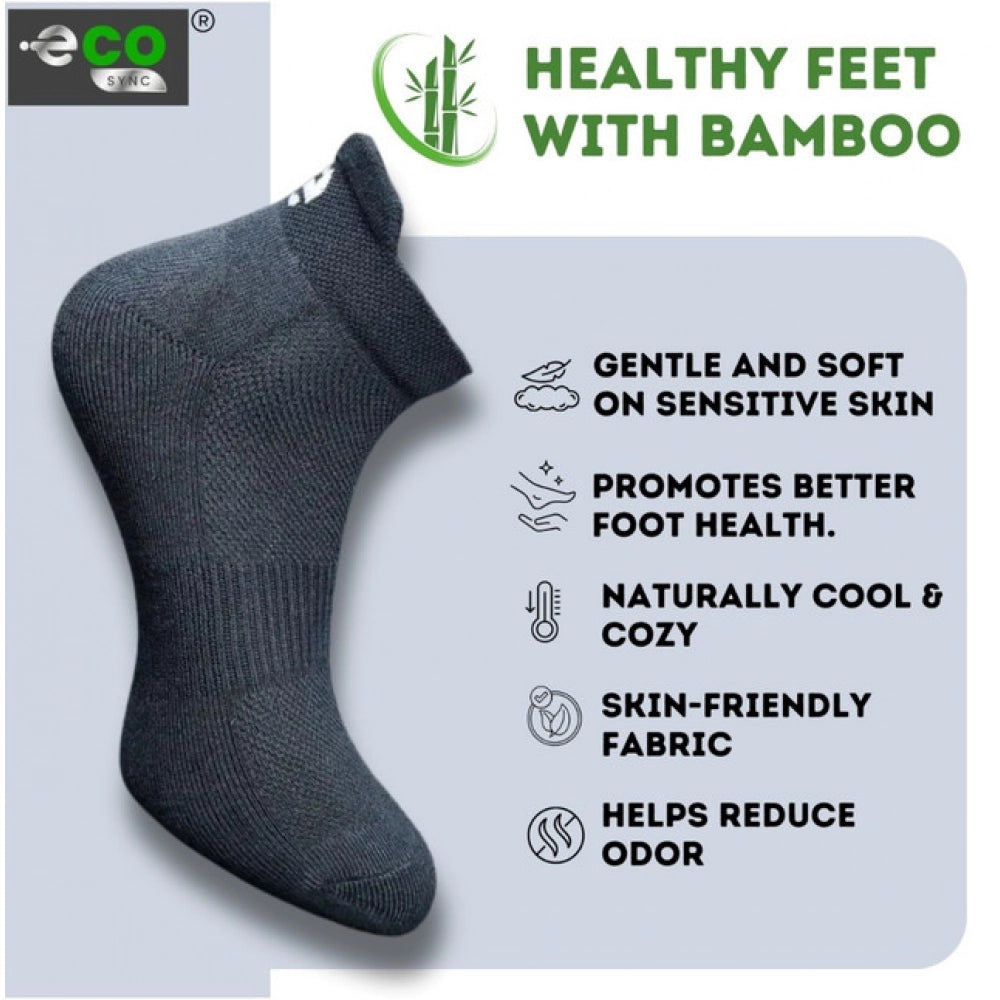 Generic 4_Pair Set Unisex Casual Cotton Printed Ankle Length Socks (Multicolor)